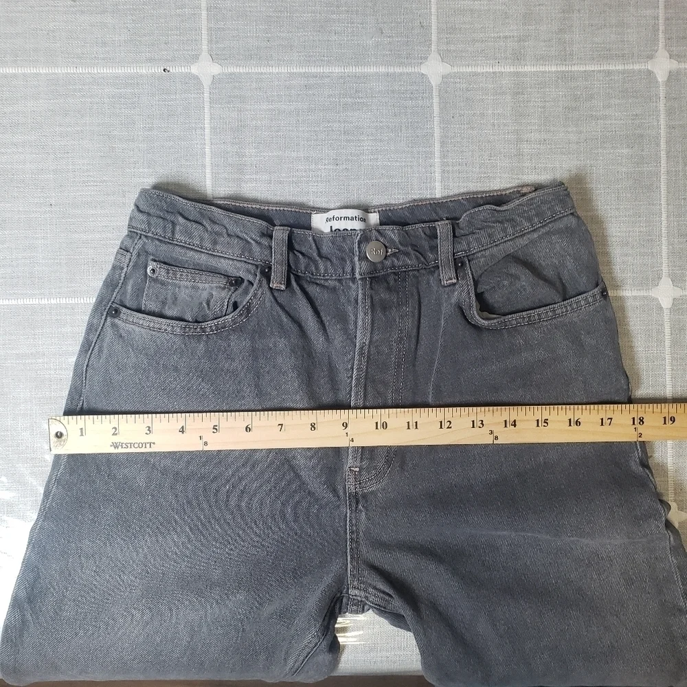Reformation Yosemite Wash Jeans, Size 28